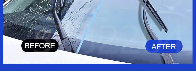 NEW 2 PCS Set Car Glass Defrost Anti-Rain Anti Iced  Water Spray Repellent Nano Coating Hydrophobic Waterproof Agent Oil Film Removing  Auto Glass Film Agent Car Accessories Cleaning Supplies