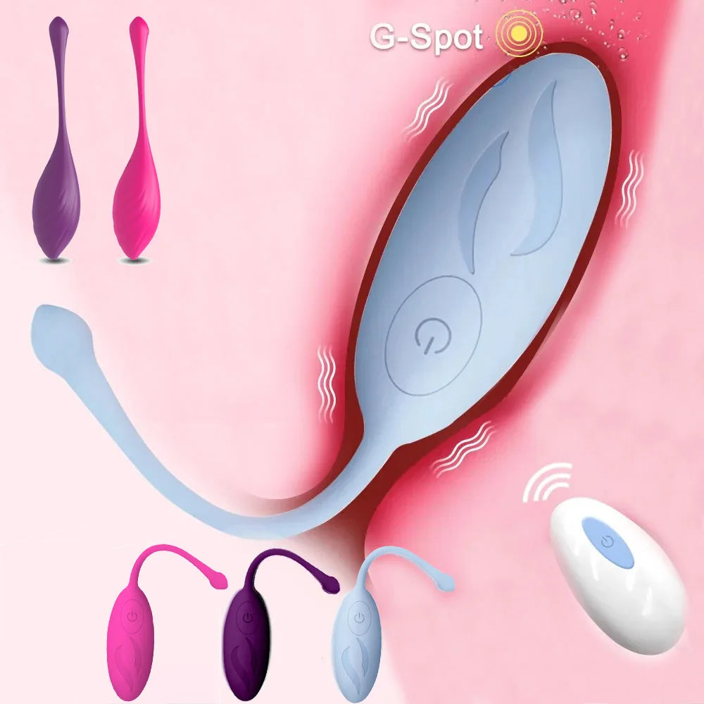 Xbonp Wireless Vibrator Vibrating Egg G-Spot Stimulator Vagina Ball Clitoral Stimulator Masturbator Adult Couple Female Sex Toy