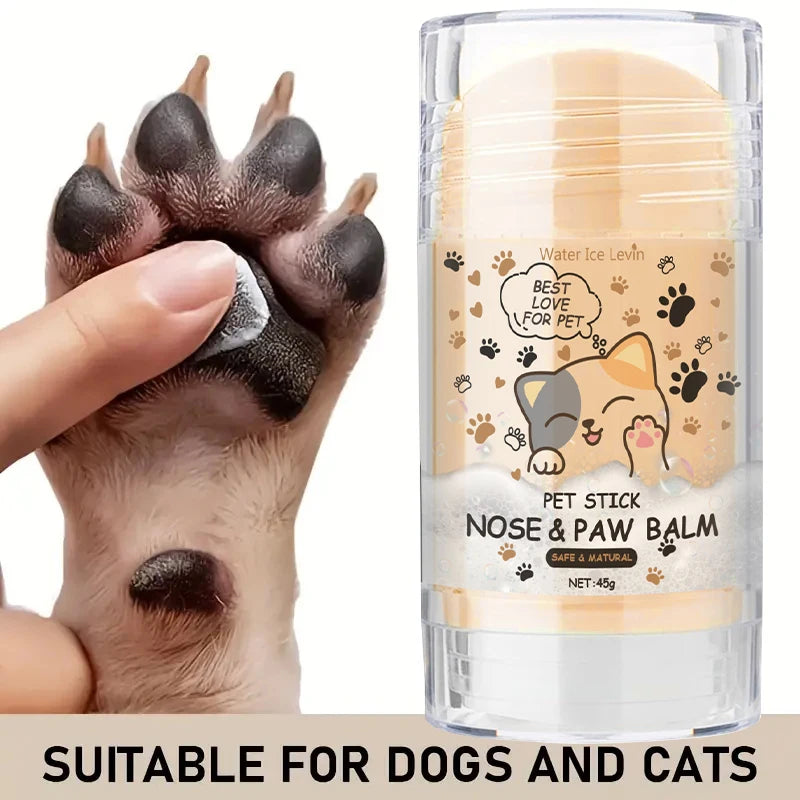 NEW 45g Dog Nose and Paw Balm Dog Paw Cream Cats Dogs Paw Protector Cream Pet Feet Moisturizer Pet Crack Feet Repair Pet Accessories