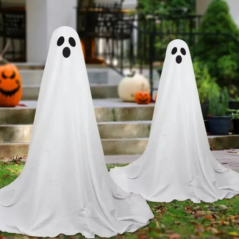 Halloween Ghost Spooky Decor Battery Light Home Ghost Front Porch Yard Courtyard Standing Halloween Horror Decoration