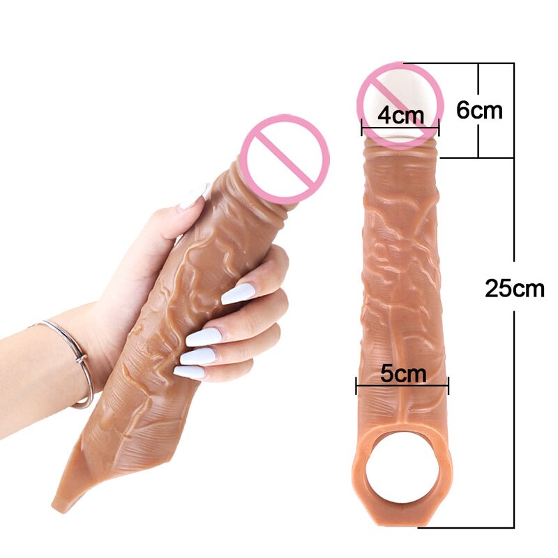 Penis Extender Sex tooys for Man Vibrator Sex Toys 18 Segurears Erection Ring for Men Men's Special Condom Cock Sleeve for Penis