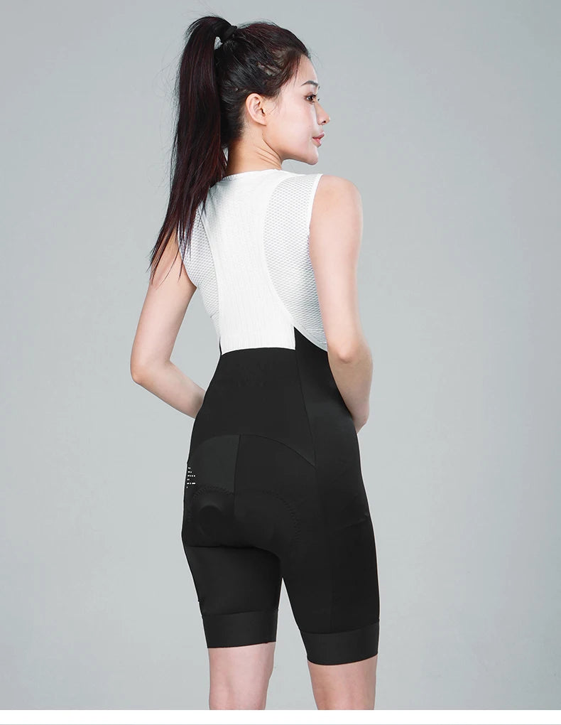 NEW Arrivals S-2XL Purple/Blue/Black Color Women's Professional Cycling Bib Shorts High Waist Bicycle Pants 3D Padded Slim Fit Biking Clothing MTB Road Bike Pants with Pockets