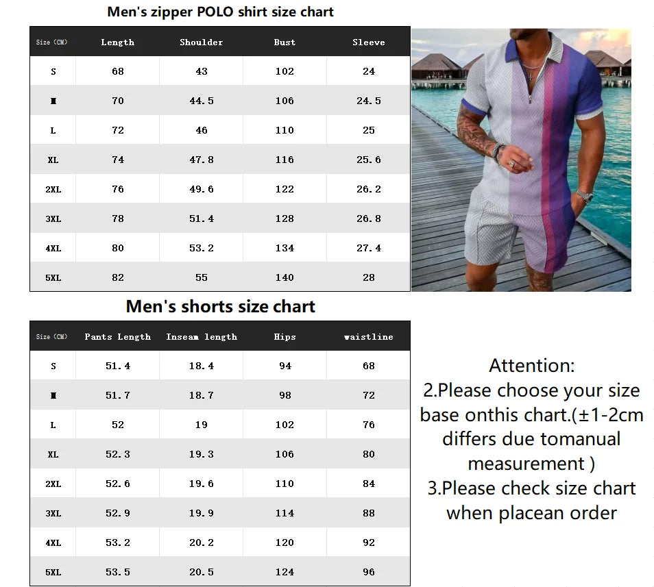 2 PCS Set S-5XL Plus Size for Curvy Men's Athletic T-Shirt Set Casual Mesh Lapel Short Sleeve Pullover Tops + Shorts  Solid Thin Sporty Suits Summer Casual Clothing Suit