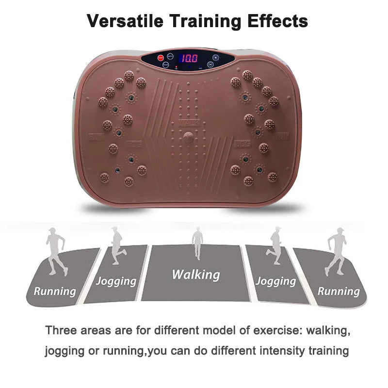 NEW Arrivals High Quality Vibration Plate Women Men Exercise Machine Whole Body Yoga Workout Vibration Fitness Platform Home Training Equipment for Weight Loss Toning