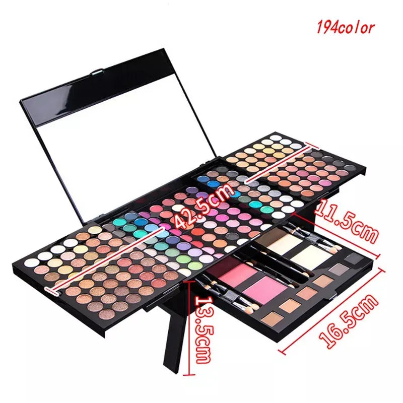 Multicolor Gliltter Eyeshadow Palette Matte Eye Shadow Pallete Shimmer Shine Nude Make Up Palette Set Kit Cosmetic Women Shadow