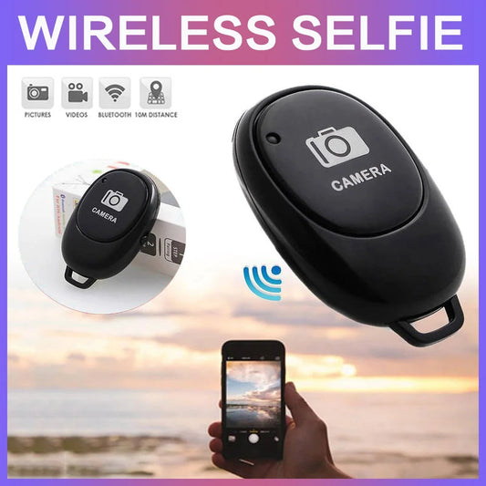 The New Wireless Bluetooth Selfie Android\IOS System Mobile Phone Selfie Artifact Shutter Remote Control