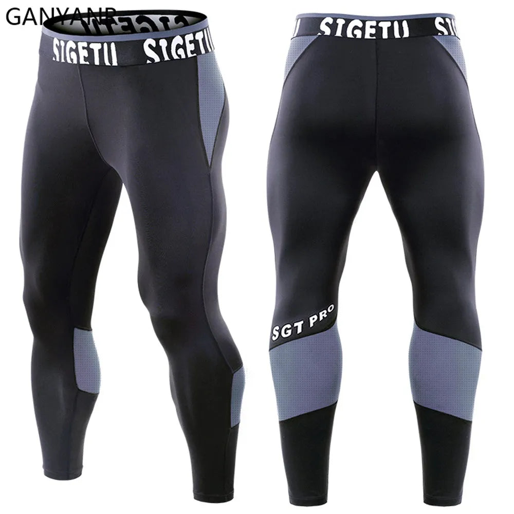 Running Tights Men Fitness Training Track Suit Compression winter leggings jogging basketball soccer Cargo pants sports