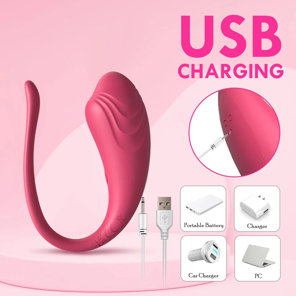 Wireless Bluetooth APP Vibrator Female Remote Control Egg Clitoris Stimulator G Spot Massager Sex Toys for Women Adults Panties