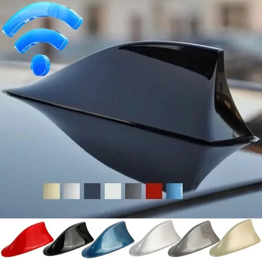 NEW Arrivals White/Black Car Roof Antenna New Shark Fin Antenna Car Modification Part Decoration Cars Accessories