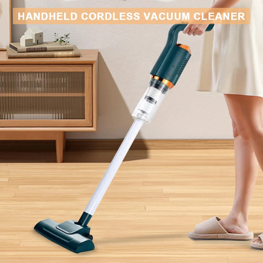 Handheld Wireless Vacuum Cleaner USB Charging Strong Suction Vacuum Electric Sweeper 120W High Power Vacuum Cleaner for Home Car