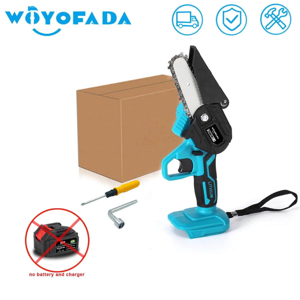 NEW Arrivals Electric Pruning Saw Electric Saws Woodworking Mini Electric Saw Garden Logging For Makita 18V Battery (No Battery No Plug) Home Work Garden Care Accessories Supplies