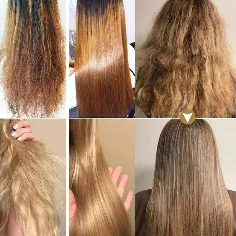 Magical Korean Keratin Hair Mask 5 Seconds Repair Damaged Frizzy Hair Soft Smooth Shiny Nutrition Deep Moisturize Nourishing Hair Care