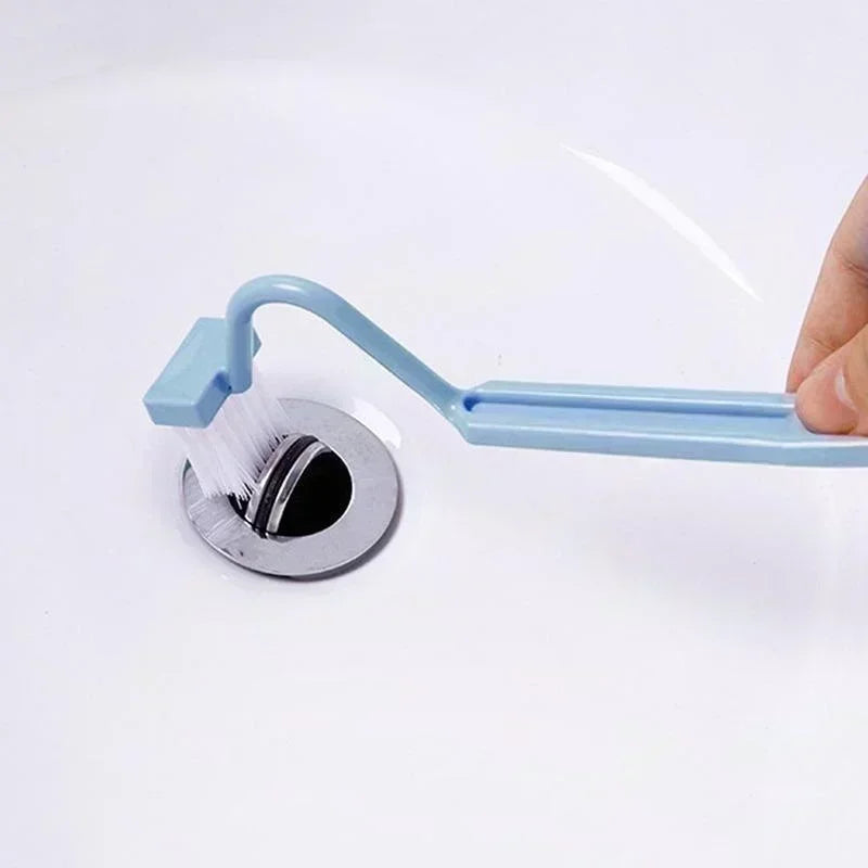 NEW 3PCS Set Curved Toilet Brush Long Handle Toilet Kitchen Sink Cleaning Brushes Household Deep Cleaning Tools Bathroom Accessories