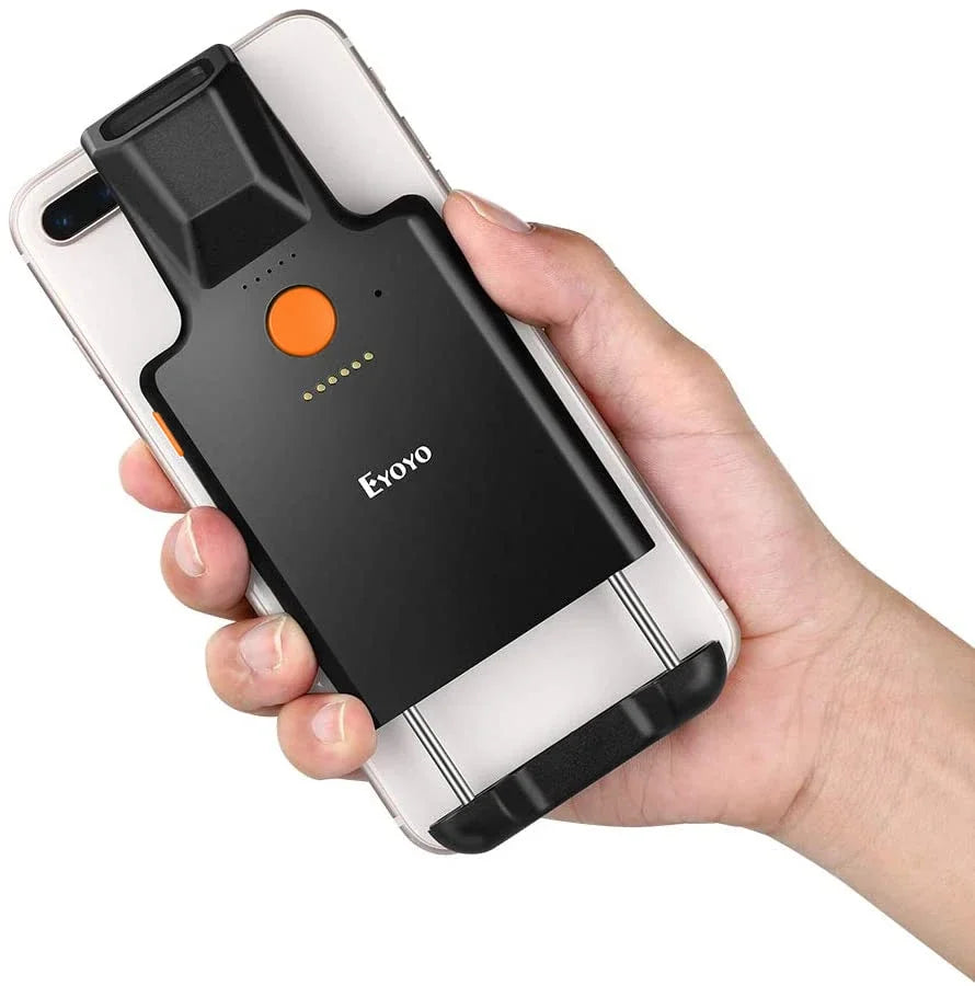 NEW 1D 2D Glove Wearable Ring Bluetooth Barcode Scanner Hand Wearable Finger Trigger Portable Wireless QR Code Scanner Reader