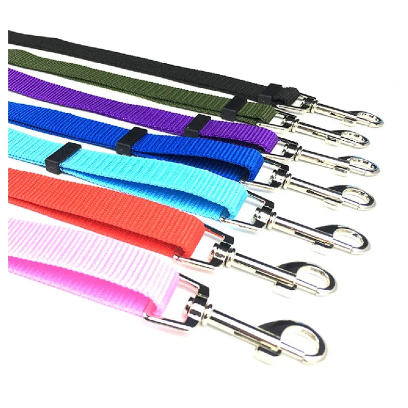 Solid Two-in-one Pet Car Seat Belt  Lead Leash BackSeat Safety Belt Adjustable Harness for Kitten Dogs Collar Pet Accessories