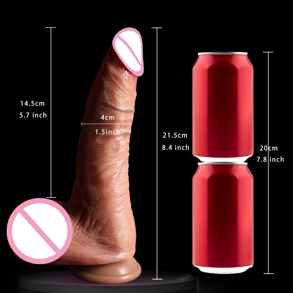 Sex Toys for Women 7 Inch Realistic Silicone Dildo with Suction Cup Soft Lifelike Thick Anal Dildo for Men G spot Stimulator