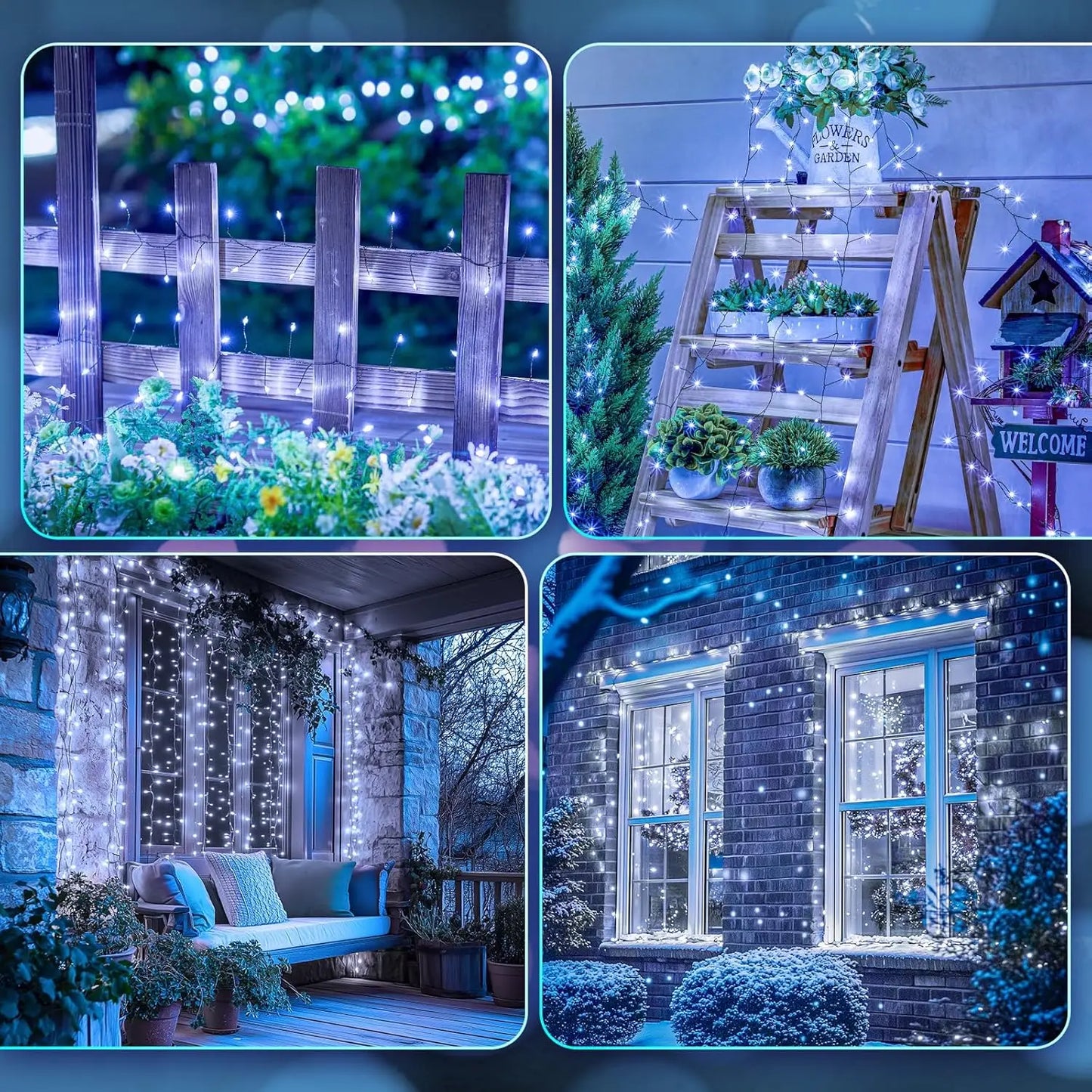 NEW Arrivals 50/75M Led String Lights Outdoor Firecracker Fairy Light String EU DC Power Copper Wire Lights for Wedding Christmas Tree Decor Lamp