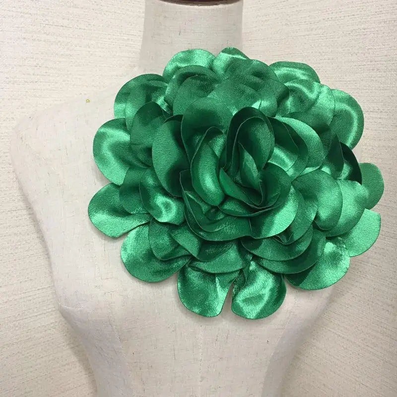 25Cm Popular In Europe Handmade Satin Flower