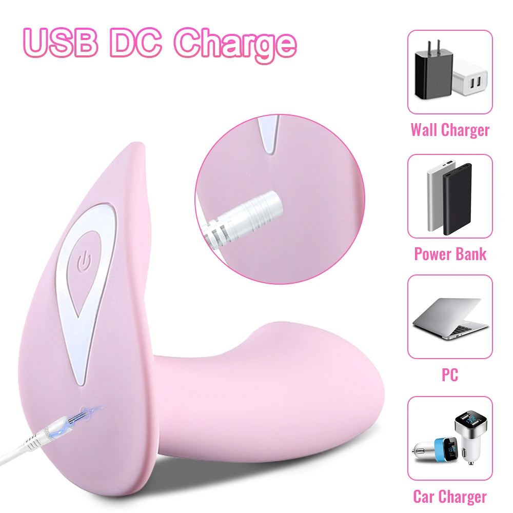 Adult Women Remote Control Vibrator / Wearable Wireless G Spot Clitoris Stimulator Female Sex Toys / Couple Products