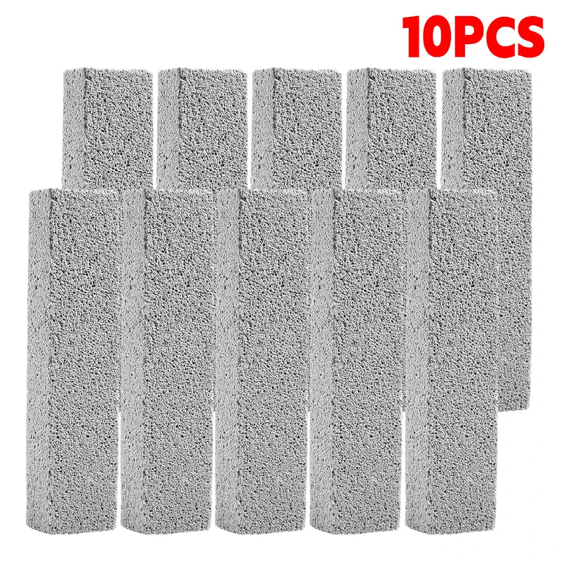 NEW Arrivals 6/10/12 PCS Set BBQ Grill Kitchen Oven Sink Stain Removal Pumice Stone Cleaning Blocks Scouring Pad Bathtubs Pool Toilet Cleaner Brushes