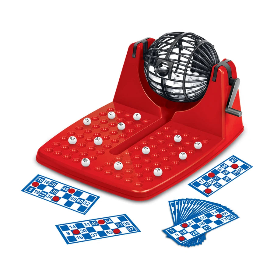 NEW Bingo Lottery Game Mini Simulation Lottery Toys Draw Machine Parent-child Fun Interactive Lottery Board Bingo Set Gifts