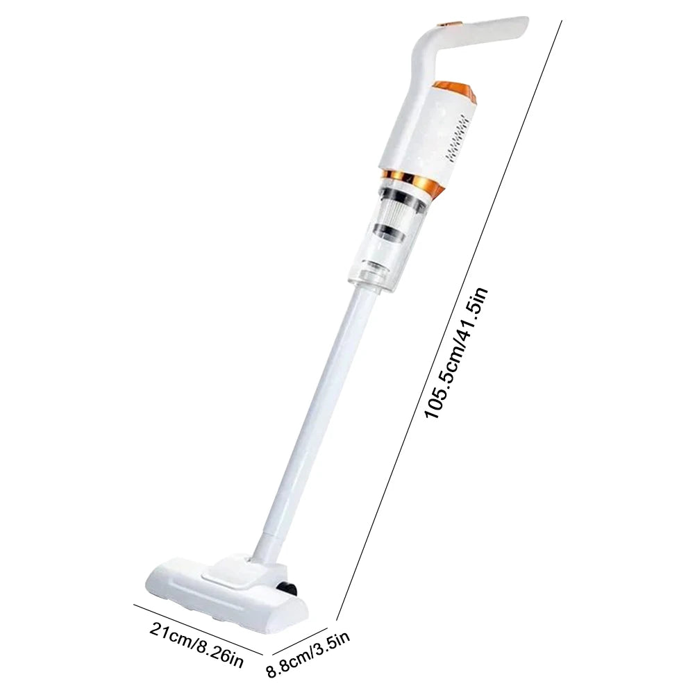 Handheld Wireless Vacuum Cleaner USB Charging Strong Suction Vacuum Electric Sweeper 120W High Power Vacuum Cleaner for Home Car