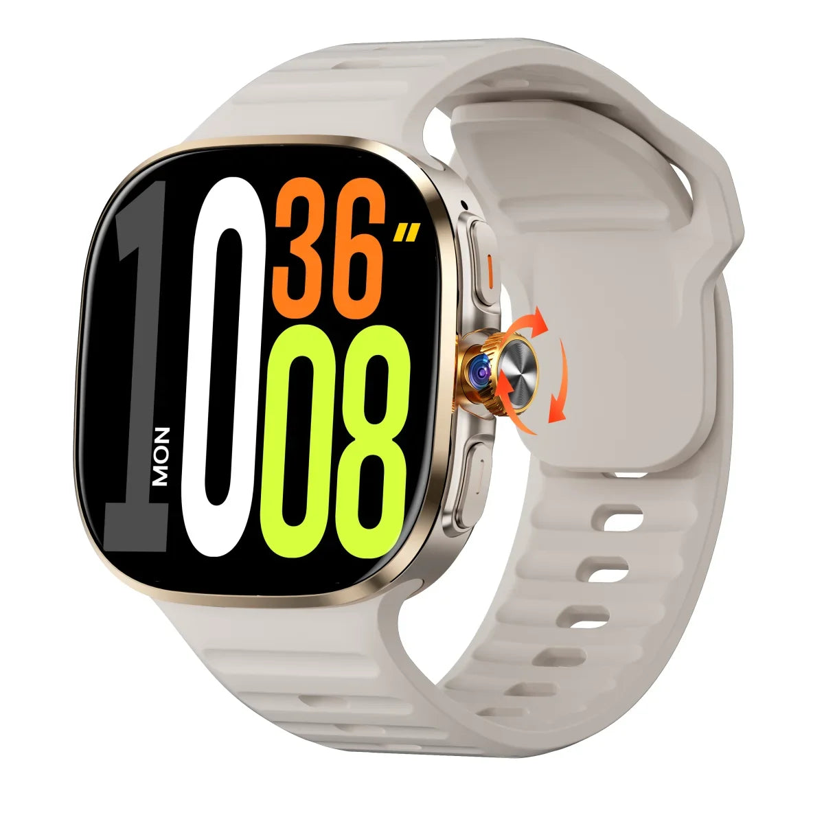 NEW Arrivals  M99 5G Smartwatch 2.4-inch AMOLED Android OS Rotary Camera SIM Card Slot Wi-Fi 24/7 Health Monitoring for Men and Women