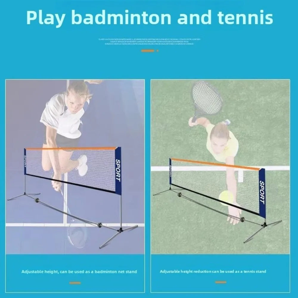 Creative Badminton Tennis Standard Net 3.1 Meters Standard Badminton Net Fine Mesh Simple Sport Equipment Indoor Outdoor