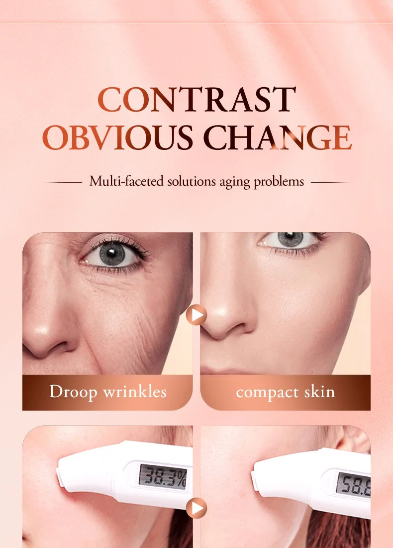 5 PCS Set Dragon Blood Facial Masks for Face Moisturizing Anti-Aging Hydrating Face Mask Facial Skin Care Products