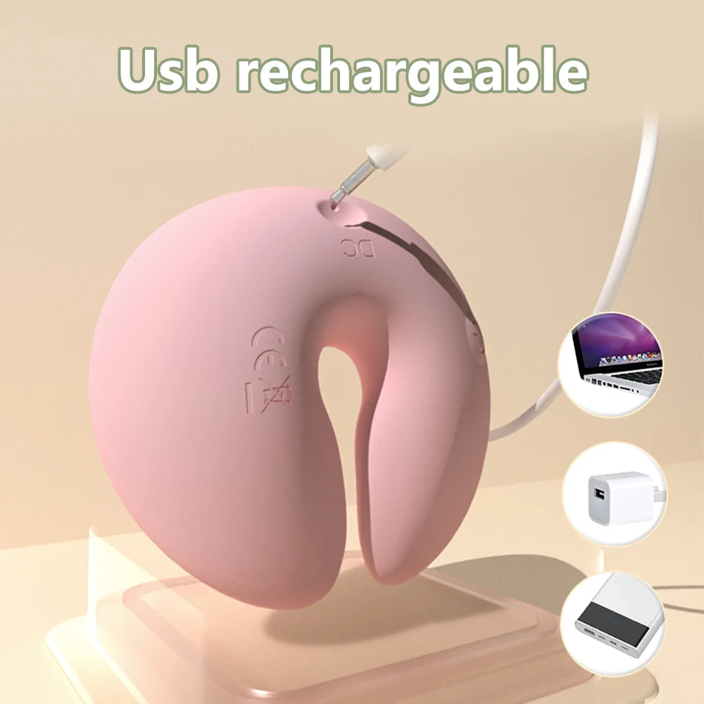 Nipple Vibrator Breast Massager for Women Electric Adult Toys Rechargable Vibration Chest Aspiration Massage Bra Sex Sexy Shop