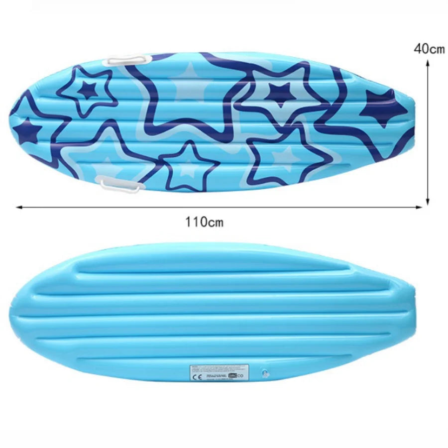 NEW Arrivals 1 Pcs Surfboard Inflate, Inflatable Surfboard for Beach, Tropical and Luau Party Decorations, Inflatable Pool Toy, Beach Party Accessories Swimming Tools Summer Supplies