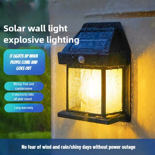 5-10 PCS Set High Brightness Outdoor Solar Lights For Garden Accessories Waterproof LED Lamp With Motion Sensor Dusk To Dawn Lighting