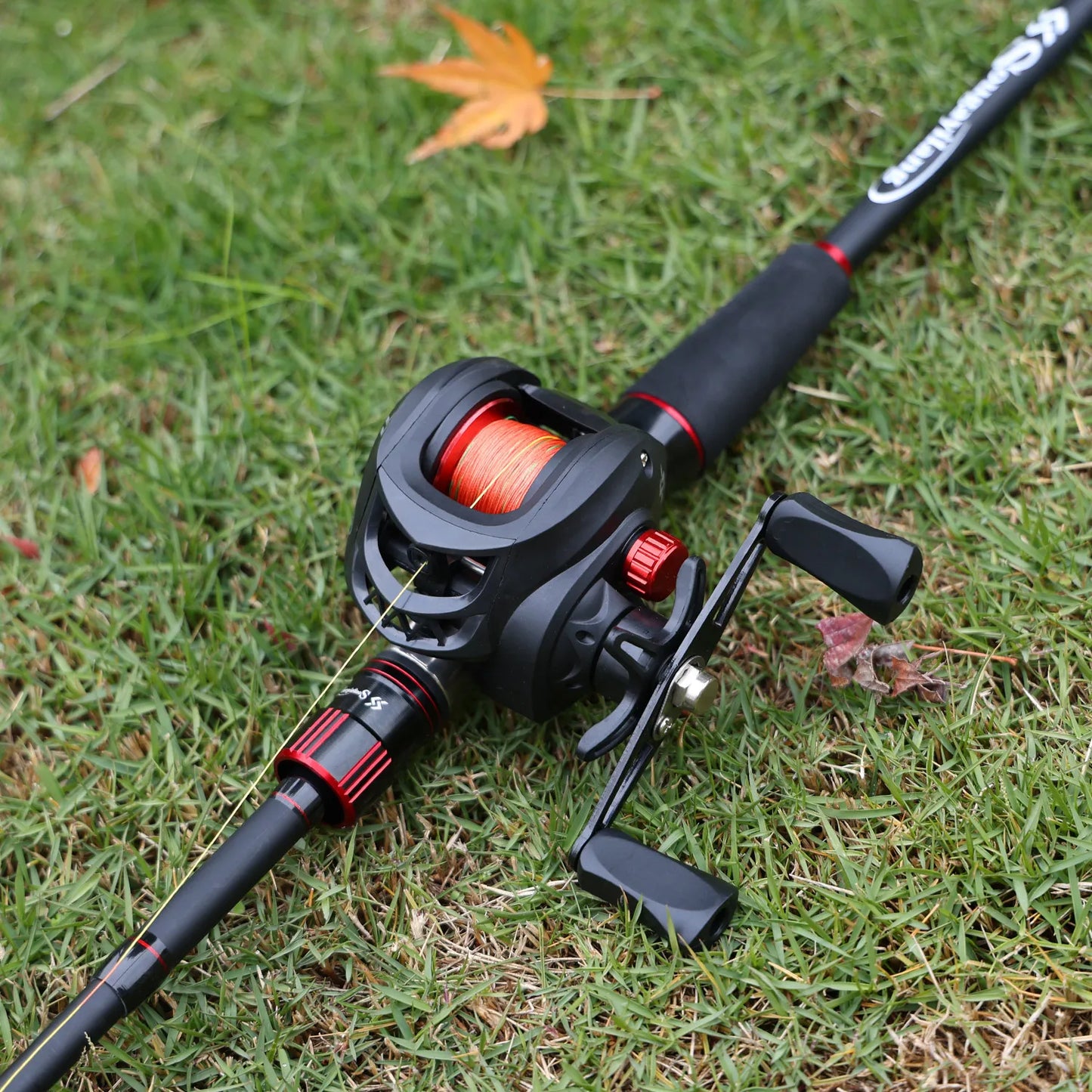 Full Set Professional  Fishing Combo 1.8-2.1m Carbon Fiber Rod  7.2:1 High Speed Reel with Diverse Lures for Freshwater Saltwater Ocean Lake Pond River Fishing Tool Sets