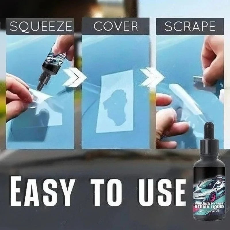 Buy 10 Get 12 Free Magic Windscreen Crack Repair Set - Auto Glass Scratch Eraser for Cars Trucks Motorcycles Vehicle Repair Tools Sets Accessories