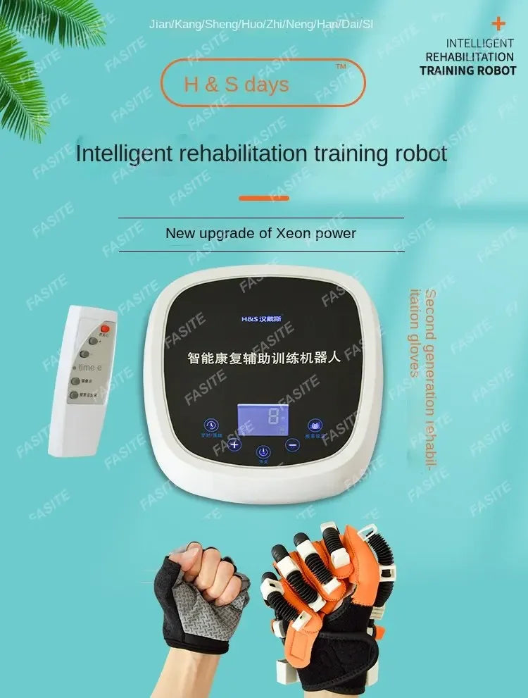 Rehabilitation Robot Gloves Trainer Hand Stroke Hemiplegia Rehabilitation High Quality Body Parts Health Care Supplies