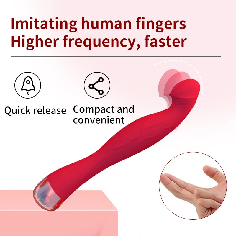 10 Modes Silicone dildo AV Stick Vibrator for Women Soft G spot and Clitoris Massage Masturbator Sex Products for Adults