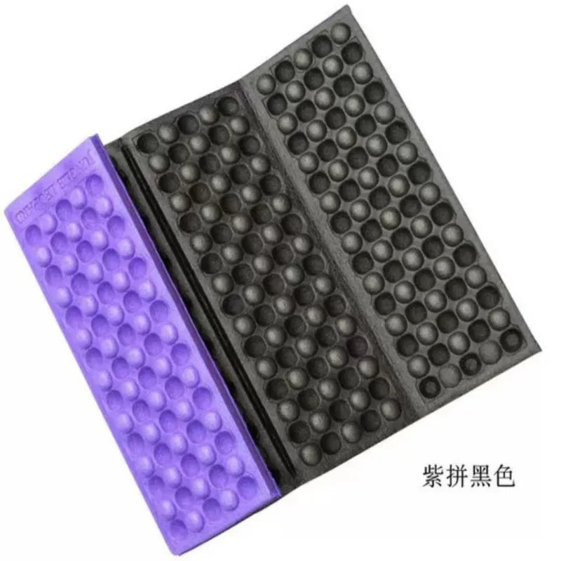 2 PCS Set Folding Mat Outdoor Mat Picnic Blankets Camping Foam Pad Waterproof Foam Seat for Picnic Hiking Backpacking Mountaineering