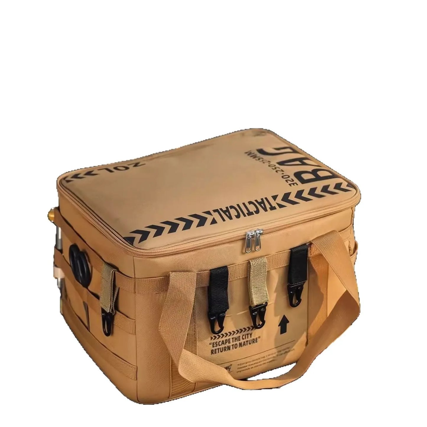 26 L Outdoor Camping Storage Bag Cooler Lunch Box Thermal bag Travel Tableware Handbag Insulated bag for Camping Picnic Tool