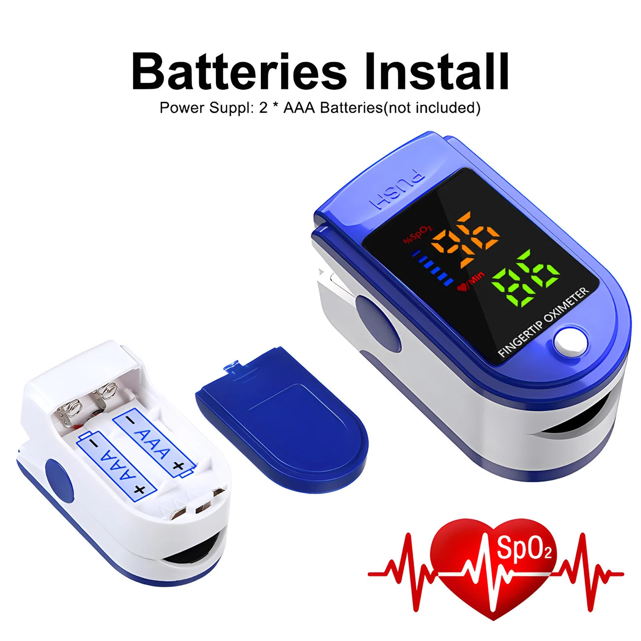 Non-Contact Laser Body Temperature Ear Thermometer Infrared Fever Thermometer Digital LCD Infant Adult Finger Pulse Oximeter Health Care Supplies