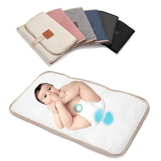Babies Infants Outdoor Travel Portable Diaper Mat, Baby Changing Table Mat, Light, Thin and Foldable, Suitable for Gentle Hand Washing | Baby Care Products.