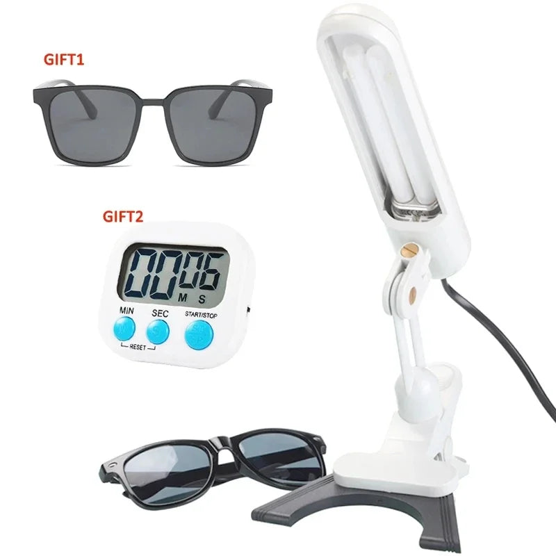 NEW 311nm UVB Treatment Instrument Vitiligo Psoriasis Skin Treatment Device Light Narrow Band Ultraviolet Phototherapy Lamps Skin Care Accessories Supplies Health Care Products
