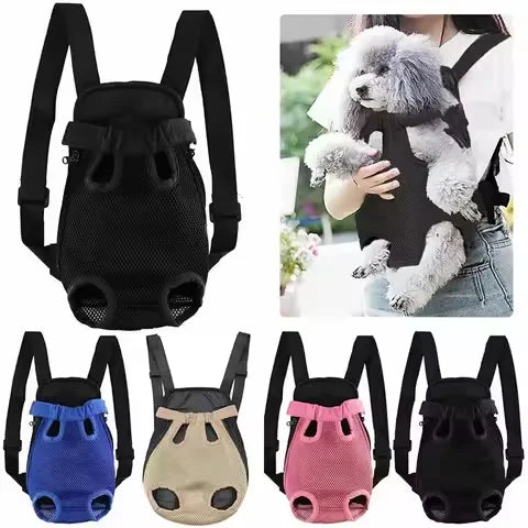 Breathable Mesh Pet Carrier Backpack Hands-Free Front Dog Cat Carrier for Outdoor Travel Hiking Small Puppy Kitten Hot Selling Pets Supplies