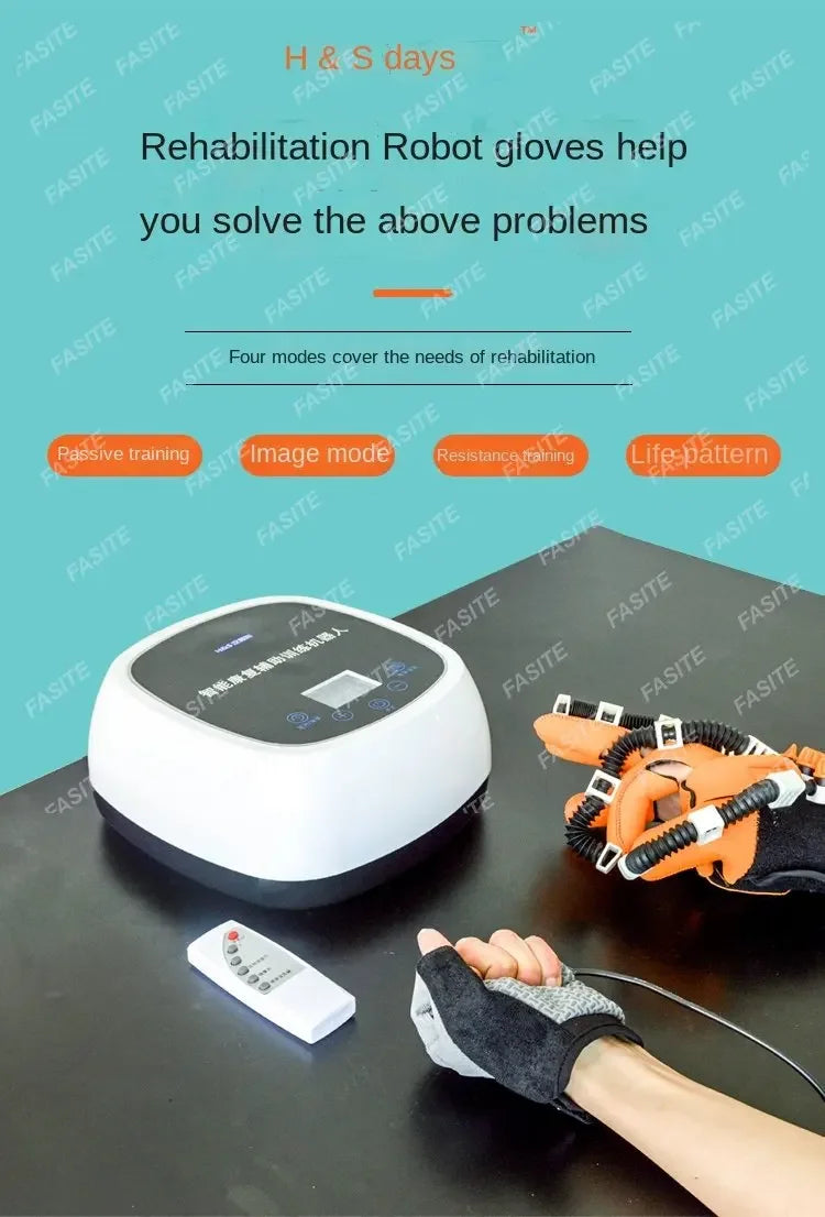 Rehabilitation Robot Gloves Trainer Hand Stroke Hemiplegia Rehabilitation High Quality Body Parts Health Care Supplies