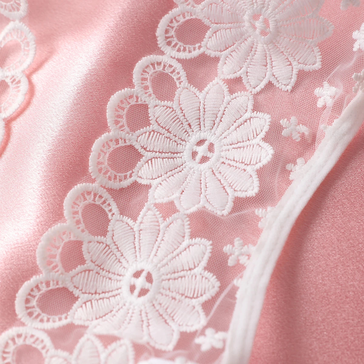 Seamless Lingerie Set Sexy Costume Female Crotch Less Bodysuits Underwear Supplies Women Lace Sling Patchwork String Sheer Bra Set Ladies Luxury Lingerie Fashion Clothing Products