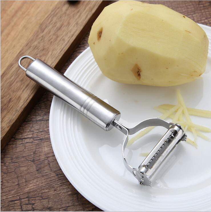 High Quality Stainless Steel Potato Cucumber Carrot Grater Julienne Peeler Vegetables Fruit Peeler Vegetable Slicer Home Kitchen Accessories