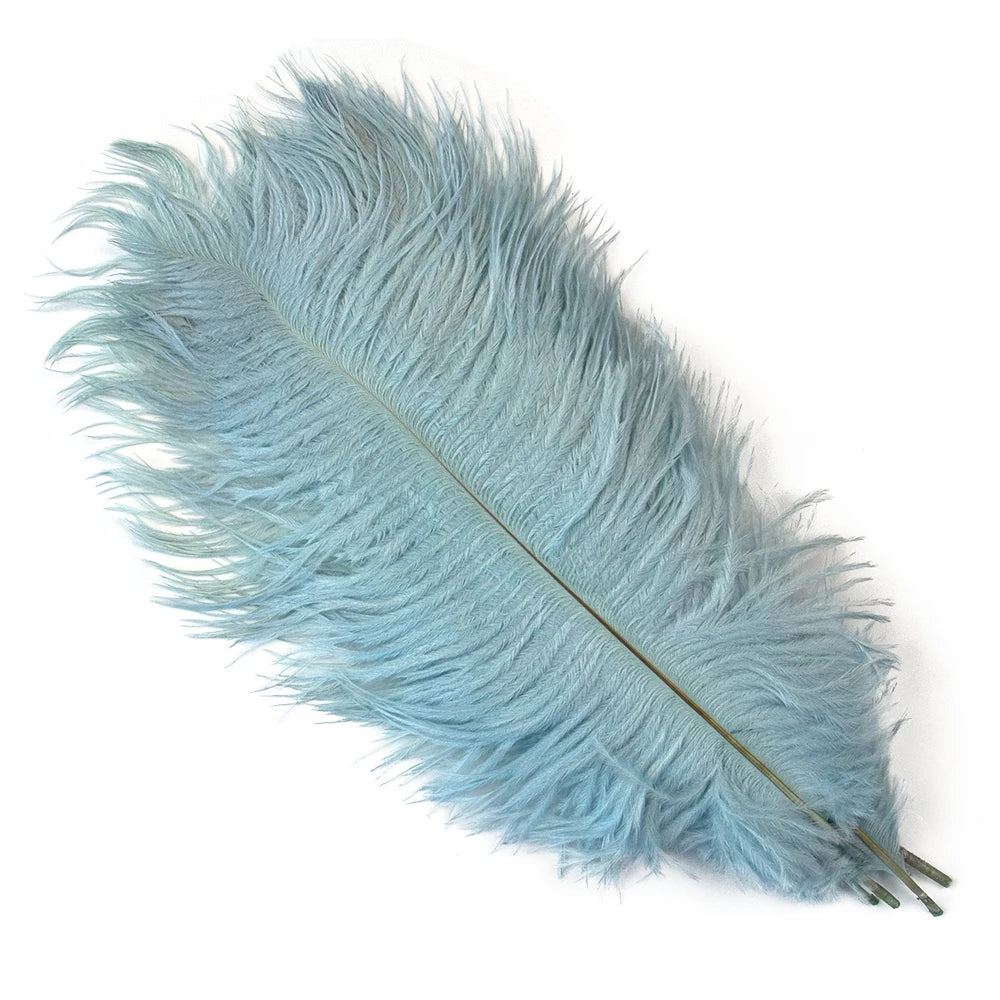 10 PCS Set 10 Colors Natural Ostrich Feathers Wedding Home Decor 30-35cm/40-45cm Ostrich Plumes Table Centerpiece Crafts
