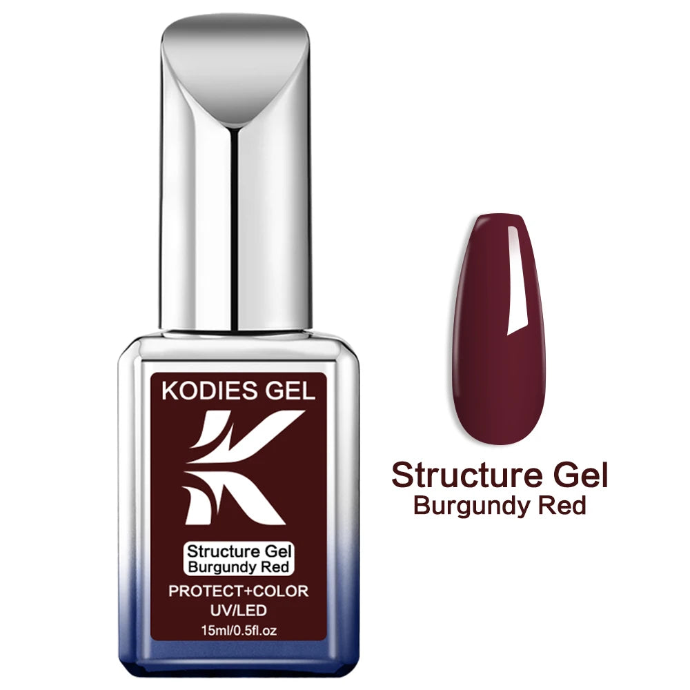 NEW Arrivals Korean Gel Keratin Kitty White Rubber Base Gel Nail Polish Pearl Shine 15ML Semi Permanent UV Self Leveling Structure Construction Gels Ladies Cosmetic Accessories Manicure Beauty Salon Supplies