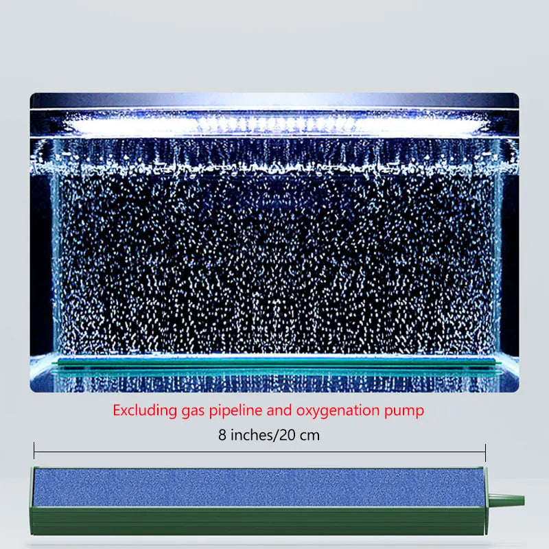 NEW Arrivals 30/40cm Air Pump Sand Stone Aquarium Oxygen Pump, Fresh Air Stone Bubble Bar Aquarium Fish Tank Aerator Pump
