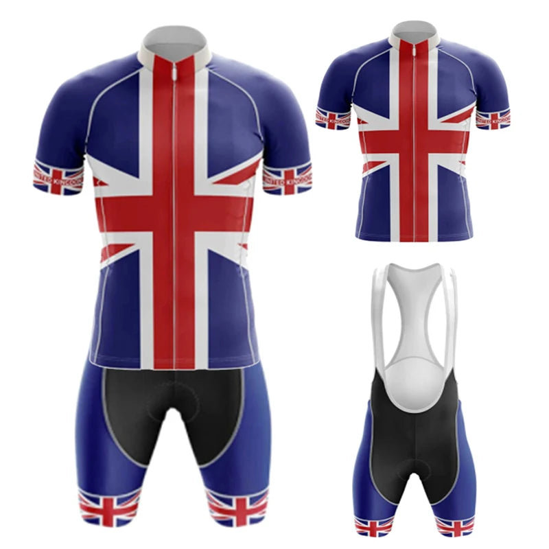 England Bike Team Summer New Short Sleeve Quick Dry