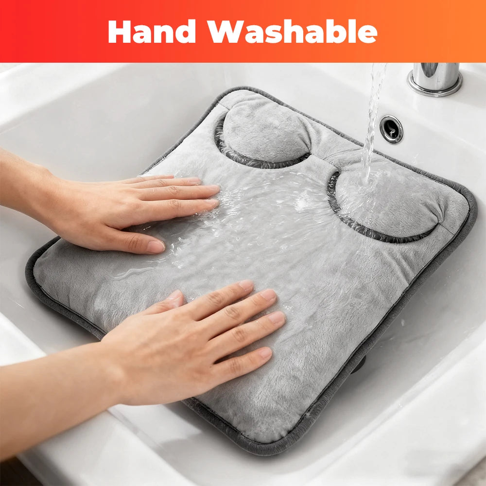 NEW Arrivals Electric Foot Warmer Heater 4 Levels Temperature Heating Timer Pad Washable Winter Warm Foot for Home Bedroom Feet Warmer